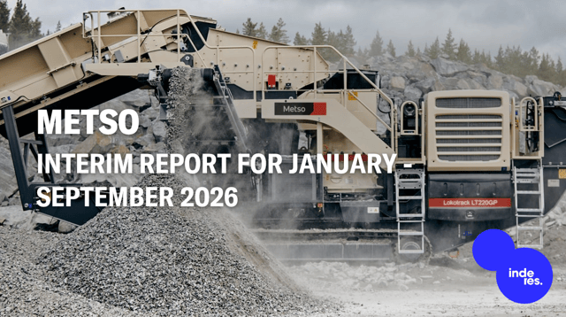 Metso, Interim Report for January - September 2026
