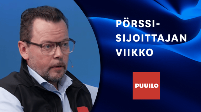 Puuilo sijoituskohteena | Pörssisijoittajan viikko 10.9.2026
