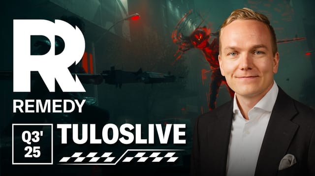 Remedy Q3'26 -tuloslive ti 3.11. klo 8:55
