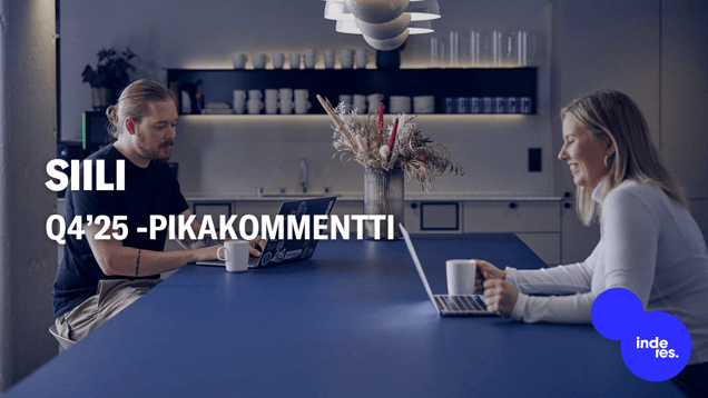 Siili Q4’25 -pikakommentti: Liikevaihdon lasku jyrkkeni, mutta tulos pysyi odotuksissa