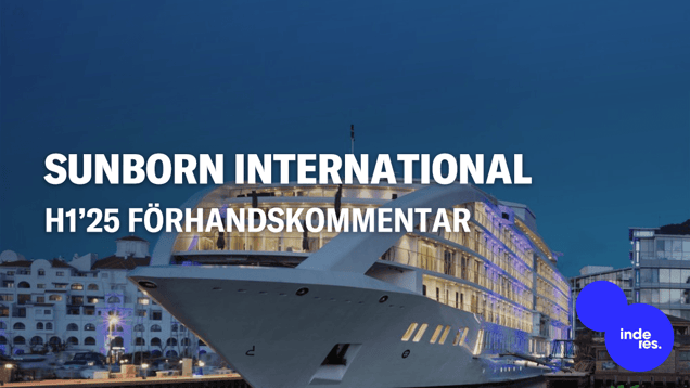 Sunborn International H1’25 förhandskommentar: Delårsdata för tillväxtberättelsen