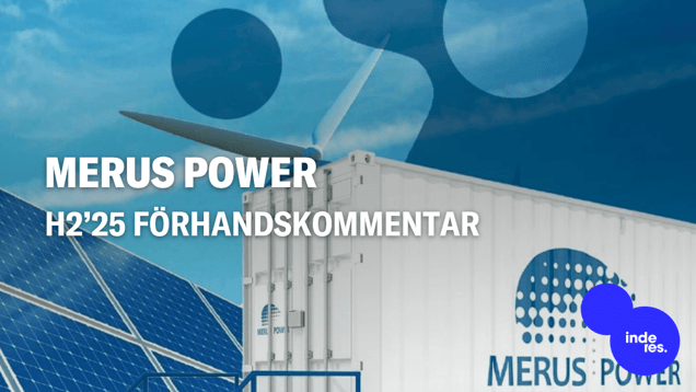 Merus Power H2’25 förhandskommentar: Fokus på lönsamhetsvändningen
