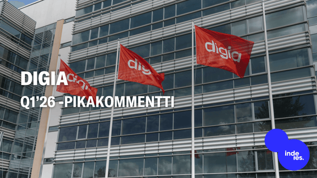 Digia Q1’26 -pikakommentti: Hieman odotuksia pehmeämpi kvartaali väliin