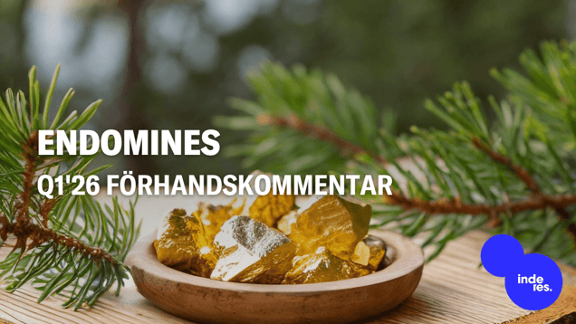 Endomines Q1'26 förhandskommentar: Produktionsökning och marknadsefterfrågan stöder resultatet