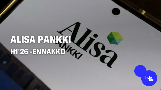 Alisa Pankki H1'26 -ennakko: Katse laskurahoitusvolyymien kehityksessä