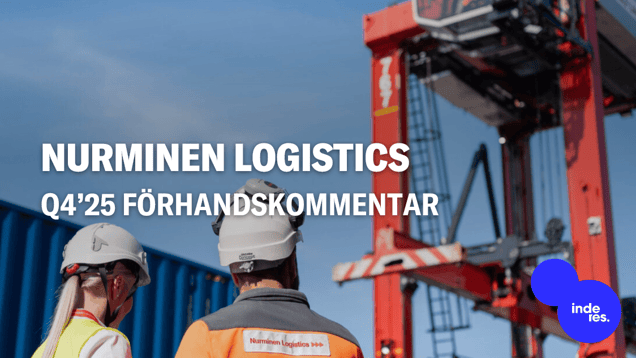 Nurminen Logistics Q4’25 förhandskommentar: Vi förväntar oss en liten vinsttillväxt, men guidningen är i fokus