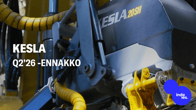 Kesla Q2’26 -ennakko: Tulosodotukset ovat vasta vuoden jälkipuoliskolla