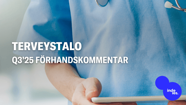 Terveystalo Q3’25 förhandskommentar: Fortsatt nedgång i omsättningen väntas