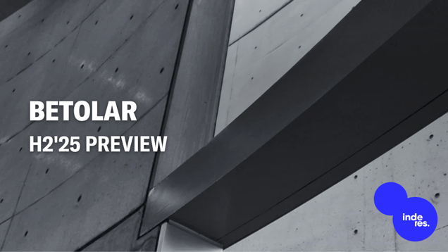 Betolar H2'25 preview: Large order provides some breathing room, but the need for financing is approaching
