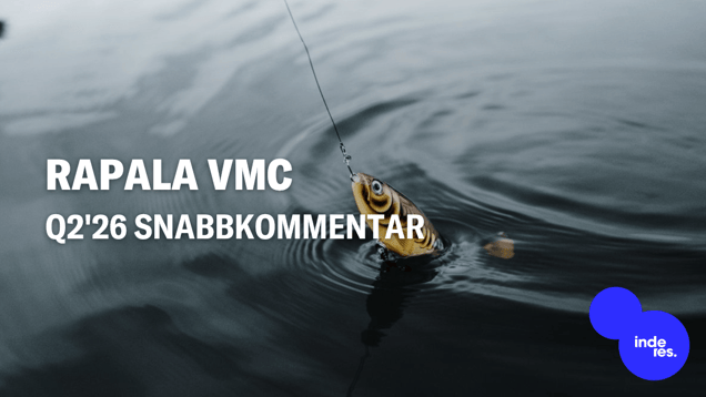 Rapala VMC Q2'26 snabbkommentar: USA-drag och tullrestitutioner ledde till en tydlig positiv rapportöverraskning