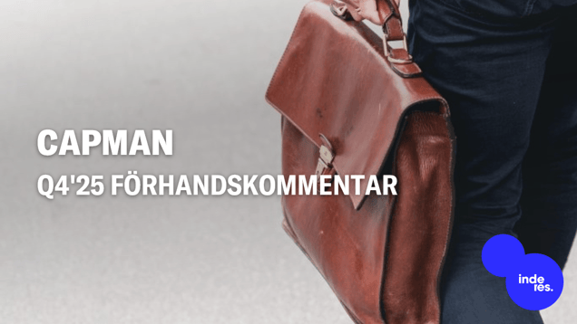CapMan Q4'25 förhandskommentar: Kapitalanskaffningen måste lyckas 2026