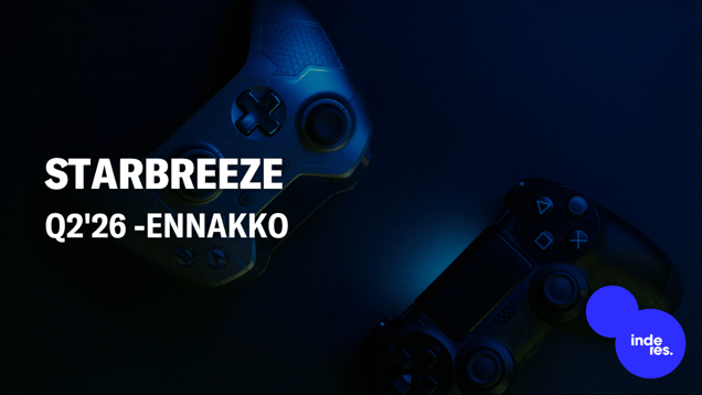 Starbreeze Q2'26 -ennakko: Liikevaihdon lasku pitää huomion kassakehityksessä