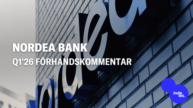Nordea Q1'26 förhandskommentar: Engångsposter tynger i övrigt god vinst