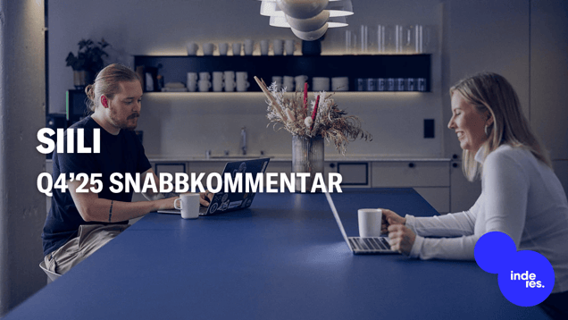 Siili Q4'25 snabbkommentar: Omsättningsminskningen accelererade, men vinsten var inom förväntningarna