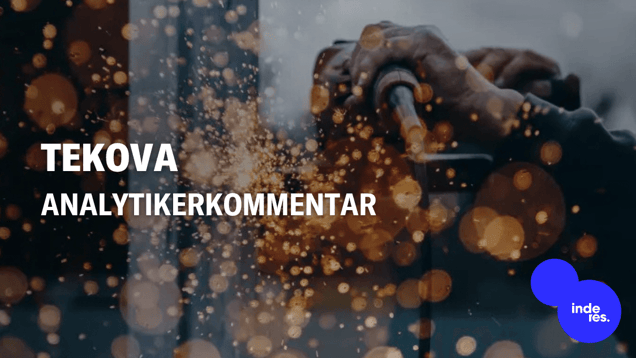 Tekova: Orderingången för Q1 var starkare än våra förväntningar