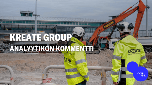Robokommentti Kreate Groupin Q1-tuloksesta