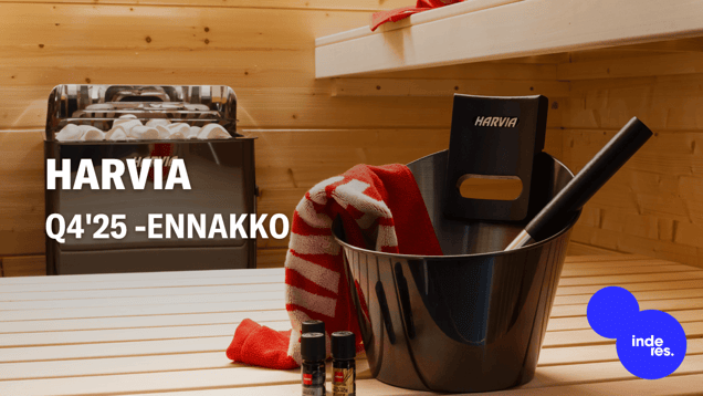 Harvia Q4'25 -ennakko: Odotuksissa hyvä kvartaali poikkeuksellisilla vertailuluvuilla