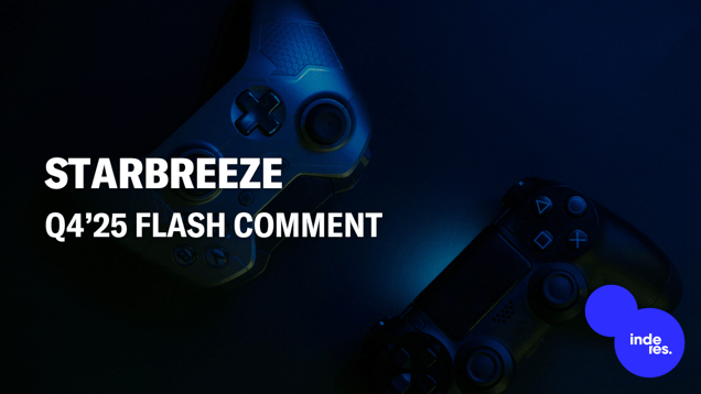 Starbreeze Q4’25 flash comment: Lower headline figures across the board