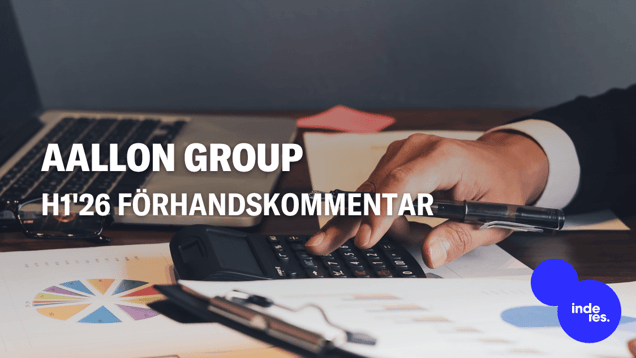 Aallon Group H1'26 förhandskommentar: Företagsförvärv upprätthåller tillväxten på en svag marknad