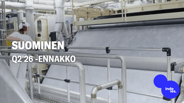 Suominen Q2'26 -ennakko: Liikevaihto kasvuun kustannuspaineiden jatkuessa