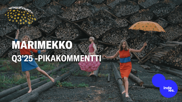 Marimekko Q3’25 -pikakommentti: Odotetun vahva tulos, Aasian näkymissä laskua