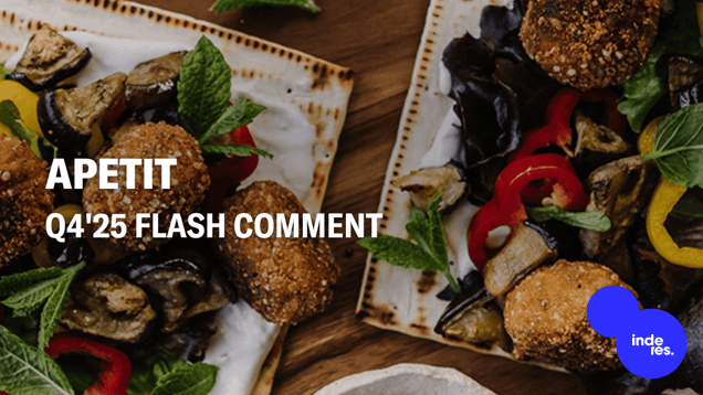 Apetit Q4'25 flash comment: This year's guidance is weaker than expected