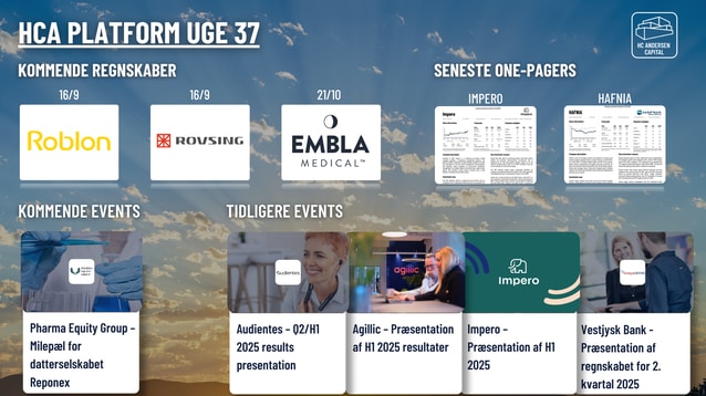 Dagens aktienyheder 12/09-25: ISS, Hafnia og Aktier med Friis