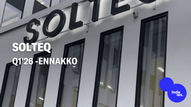 Solteq Q1'26 -ennakko: Kilpajuoksu kelloa ja korkoja vastaan