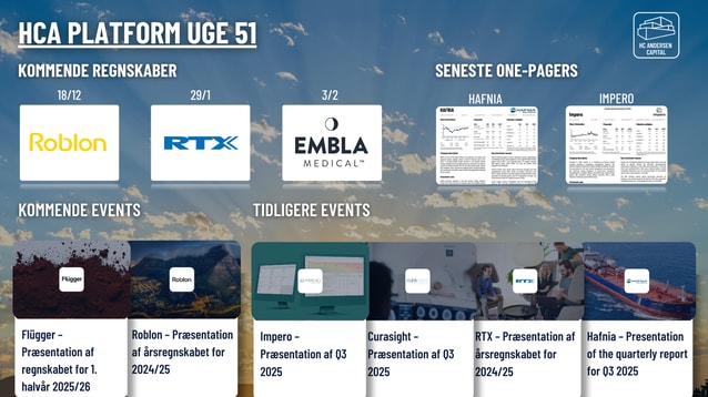 Dagens aktienyheder 15/12-2025: Danske Bank, Curasight, GreenMobility A/S, Flügger group A/S og Impero - Compliance. Simplified.