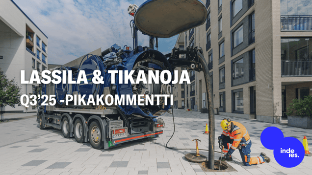Lassila & Tikanoja Q3’25 -pikakommentti: Tulos odotuksiemme mukainen