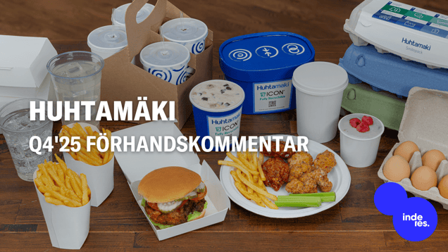 Huhtamäki Q4'25 förhandskommentar: En snabb förbättring av marknadsläget är knappast i sikte, men förväntningarna har också sjunkit till måttliga nivåer