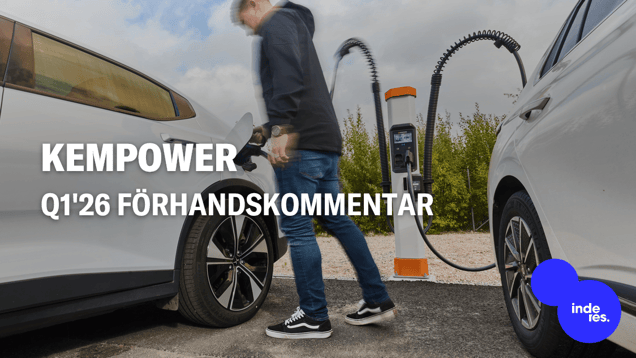 Kempower Q1'26 förhandskommentar: Stark tillväxt väntas från en svag jämförelseperiod