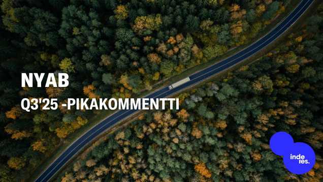 NYAB Q3'25 -pikakommentti: Liikevaihto linjassa ennusteisiin, kannattavuus jäi alle