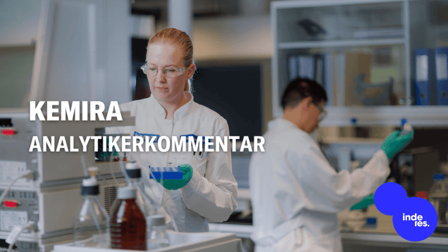 Kemira Q2'26: Marginalpressen var något mildare än väntat