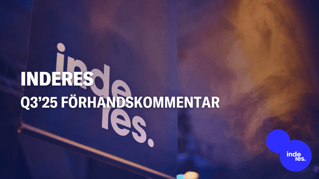 Inderes Q3’25 förhandskommentar: Jämn utveckling väntas