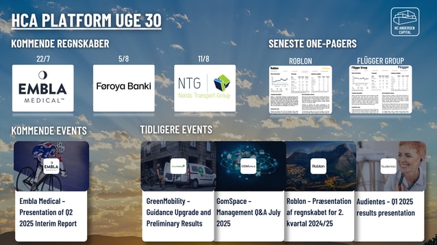 Dagens aktienyheder 21/7: Danske Bank, MapsPeople og ExpreS2ion Biotechnologies