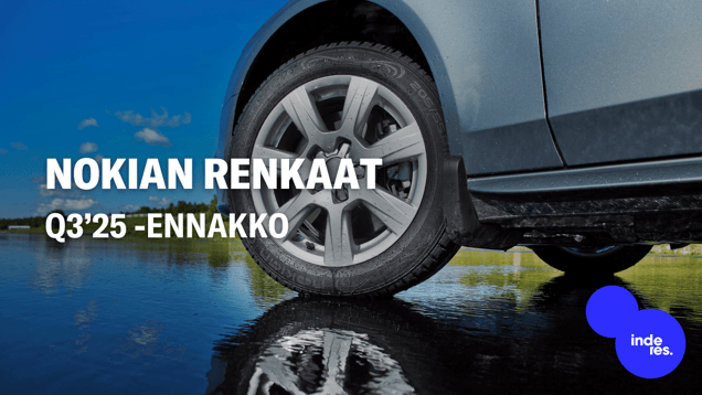 Nokian Renkaat Q3’25 -ennakko: Odotamme tuloksen laskua