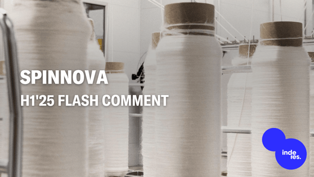 Spinnova H1'25 flash comment: Termination of Suzano cooperation completed yesterday as planned