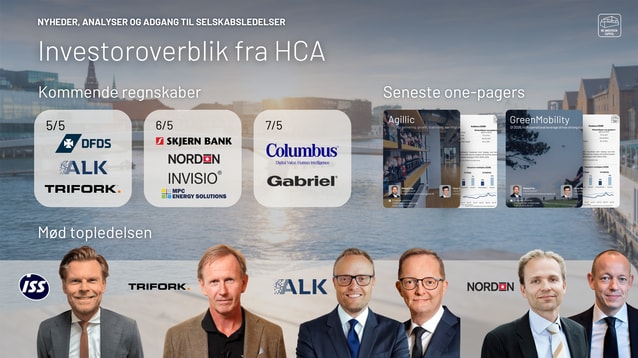  Dagens aktienyheder 04/05-2026: Danske Bank, Trifork og Expres2ion 