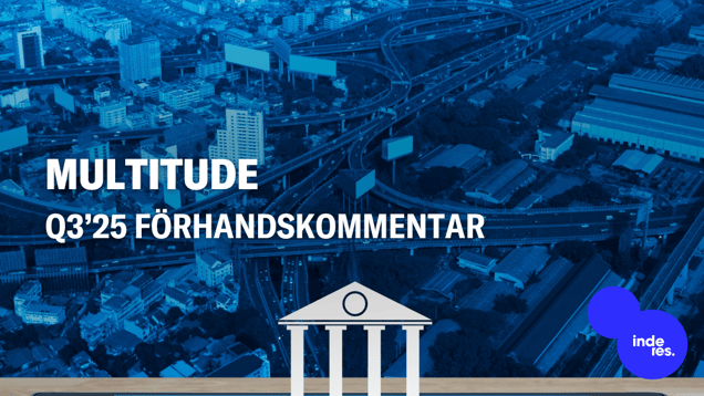 Multitude Q3’25 förhandskommentar: CMD tar rampljuset 