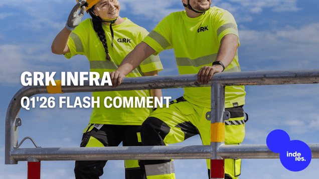 GRK Infra Q1'26 flash comment: Profitability at a surprisingly strong level