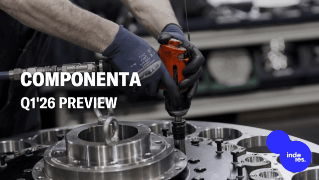 Componenta Q1'26 preview: Brisk organic growth expected