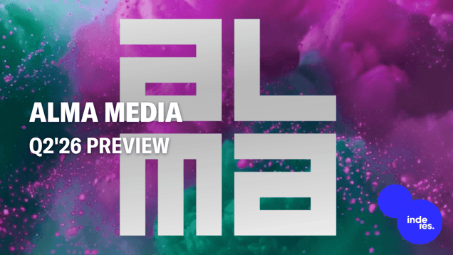 Alma Media Q2'26 preview: We expect the upward trajectory in performance to have continued