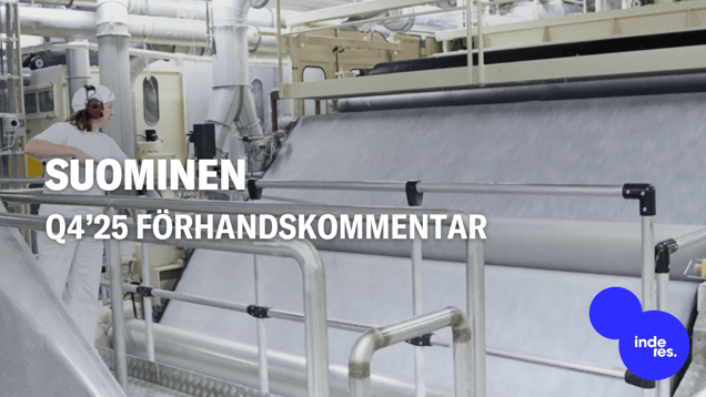 Suominen Q4’25 förhandskommentar: Fokus skiftar till nya åtgärder för att förbättra resultatet