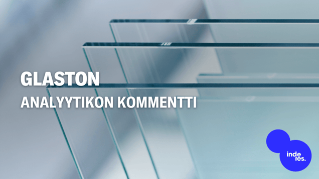 Robokommentti Glastonin Q2-tuloksesta