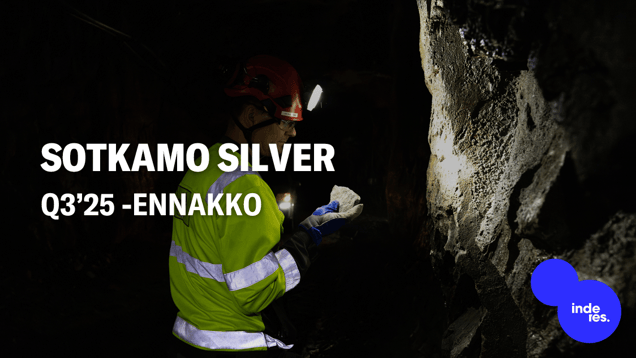 Sotkamo Silver Q3’25 -ennakko: Odotamme askelia parempaan suuntaan