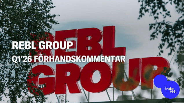 Rebl Group Q1'26 förhandskommentar: Förlusten minskar