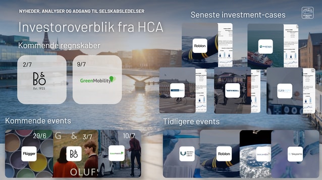 Mød ledelsen i Flügger og stil spørgsmål til dagens investorpræsentation