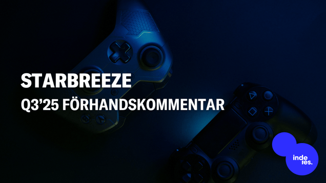 Starbreeze Q3’25 förhandskommentar: Efter att ha vänt blad med Baxter är exekvering nu nyckeln