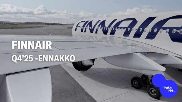 Finnair Q4’25 -ennakko: Odotuksissa vakaata lentoa
